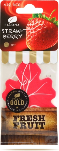 Paloma Gold Fresh Fruit Strawberry hængende luftfrisker til bilen