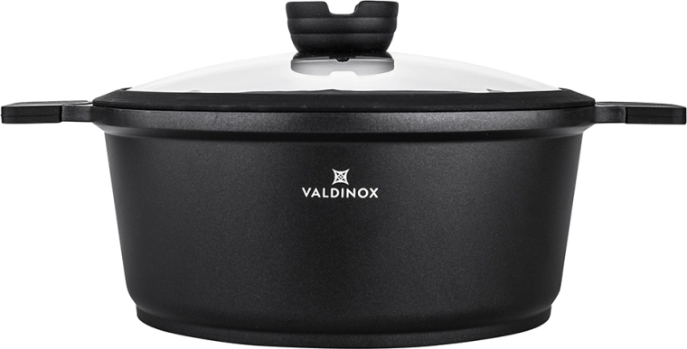 Valdinox Expert gryde med låg 28 cm, 6 l