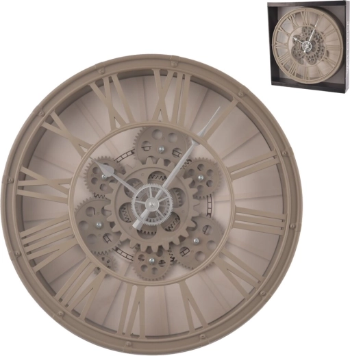 Vægur i plast 39 cm
