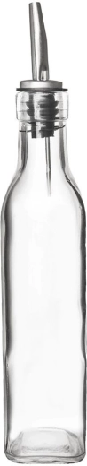Gennemsigtigt glas til kontrol af mængde