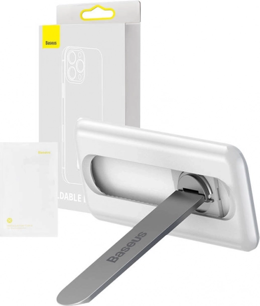 Baseus sammenklappeligt telefonholder hvid