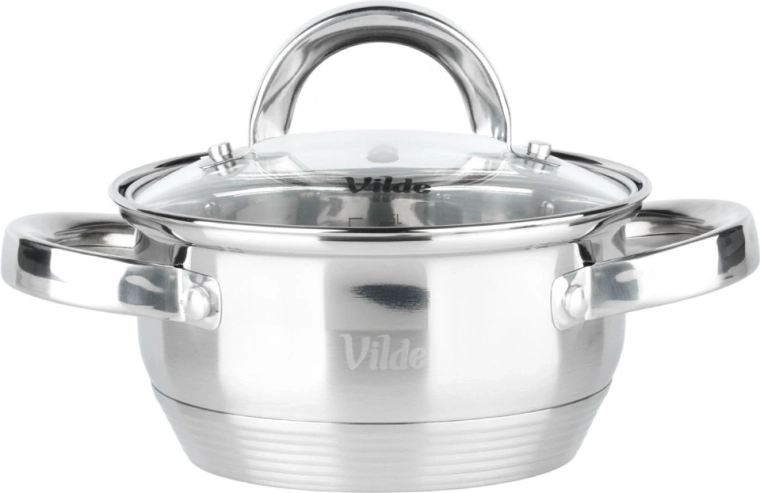 Glaslåg med dampventil