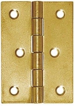 Hængsel 30 × 1,0 mm, galvaniseret stål (10 stk.)