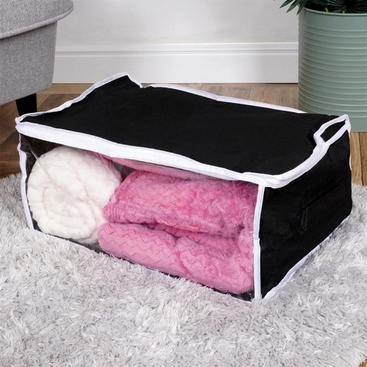 Gennemsigtigt vindue til hurtig kontrol af indholdet