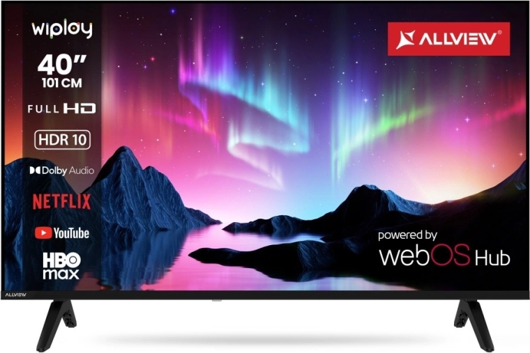 Allview 40" LED smart-tv med webOS