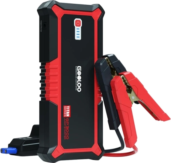 Gooloo GP3000 starthjælp og powerbank 12 V 59,2 Wh