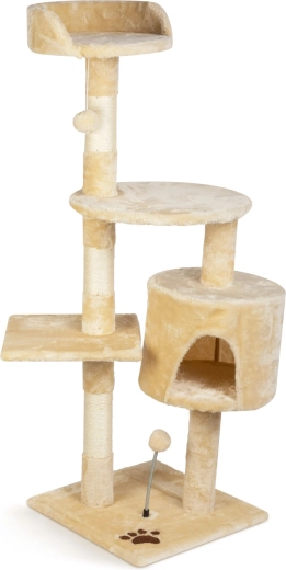 Kradsetræ til katte med liggeplads 116 cm