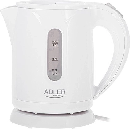 Elkedel 0,8 l AD 1371w hvid