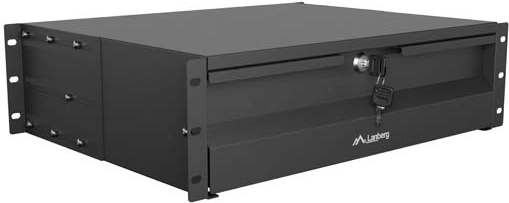 Robust stålkonstruktion til 19" rack