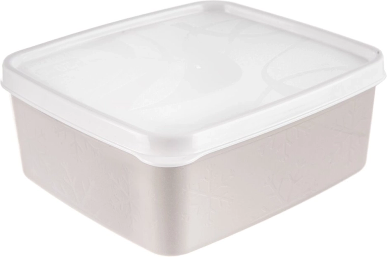Orion beige fødevarebeholder med låg 650 ml