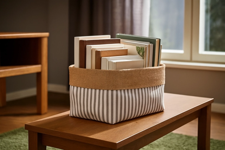 Perfekt til bøger, tekstiler og legetøj