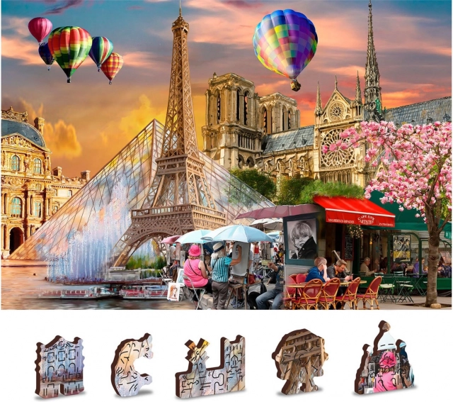 Stemningen i forårets Paris