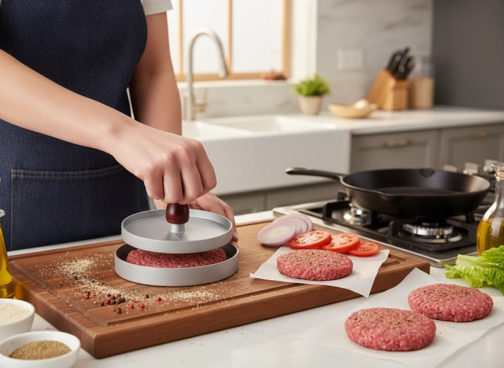 Behageligt træhåndtag