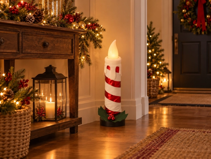 Iøjnefaldende juledekoration