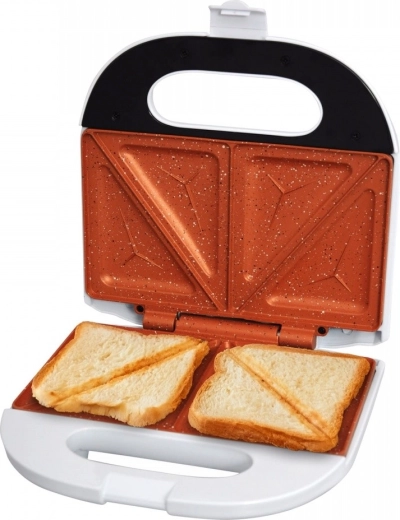 Hurtig tilberedning af to sandwiches på én gang