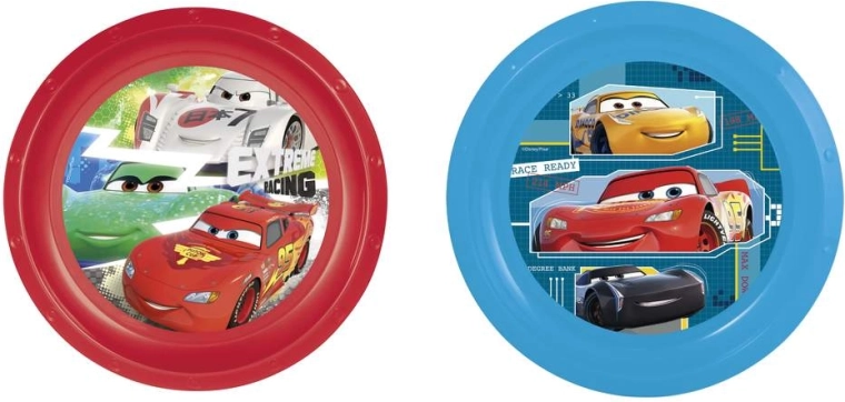 Plasttallerken PP Cars
