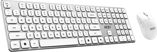 Fuld størrelse tastatur med støjsvage saksekontakter