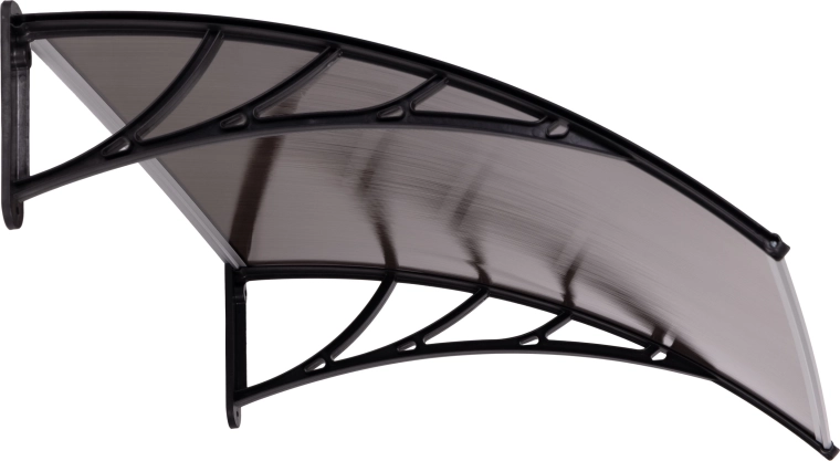 Stiv og let konstruktion med fri afledning af vand