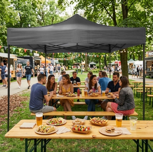 Øjeblikkelig opsætning takket være den automatiske ramme