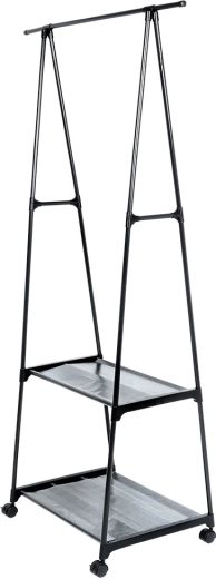 Stabil metalkonstruktion i sort