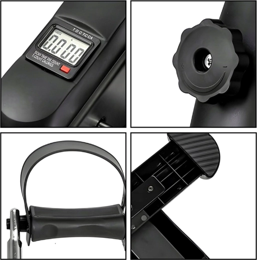 LCD-display med nøglemålinger