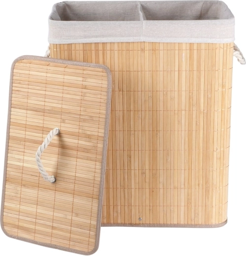 Indsats med to rum til hurtig sortering