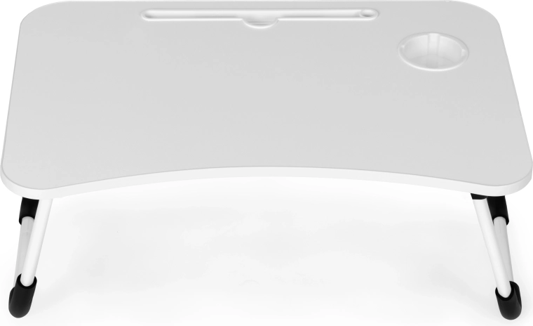 Integreret kopholder og slot til tablet