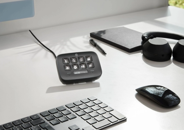 Otte programmerbare taster til øjeblikkelig handling