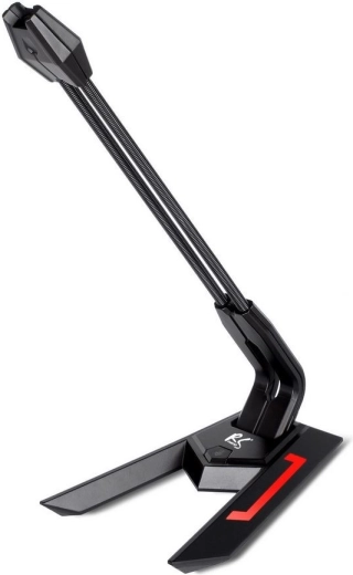 NanoRS gaming USB-mikrofon med stativ og LED-belysning