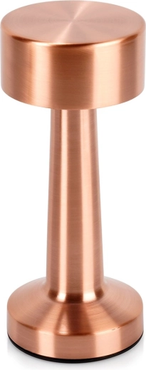 Kobberfarvet LED-bordlampe 21 cm