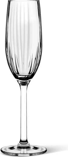 Champagneglas Plisse 210 ml, 4 stk.