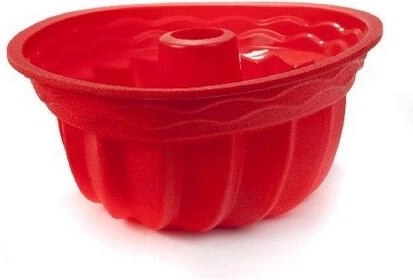Silikoneform til marmorkage CULINARIA rød 24 cm