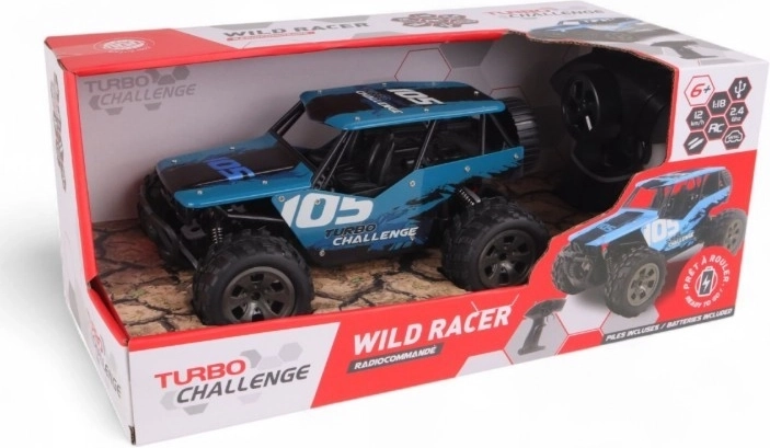RC bil Turbo Challenge Wild Racer 1:18