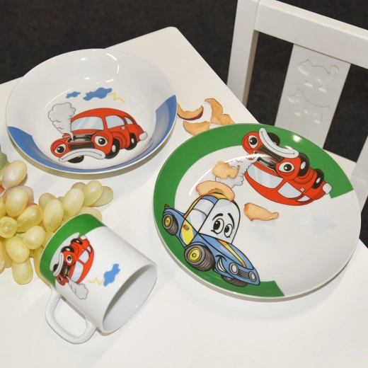 Porcelænslook, der også passer til et almindeligt bord