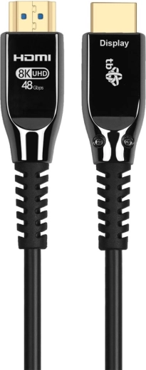 Optisk HDMI 2.1-kabel 15 m 8K med forgyldte stik