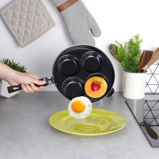 Non-stick overflade til madlavning med minimalt fedt