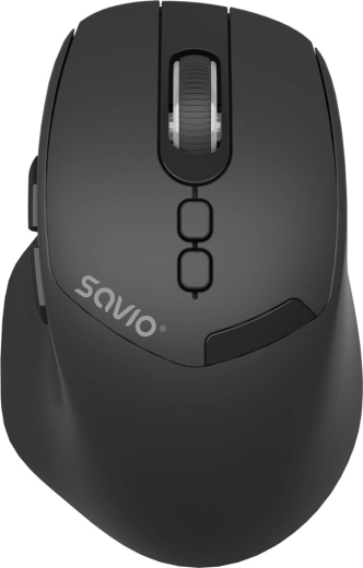 SAVIO MB-06 trådløs ergonomisk mus 2.4 GHz og Bluetooth 5.4