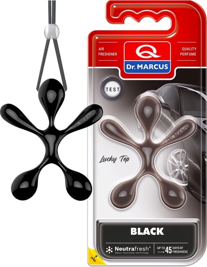 Dr. Marcus Lucky Top Black luftfrisker til bilen