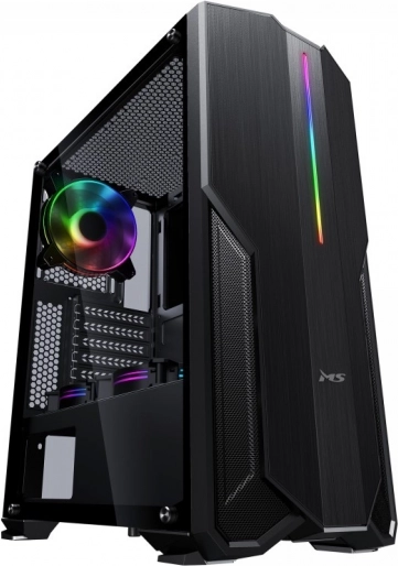 Spil kabinet til PC MS Fighter V310 sort