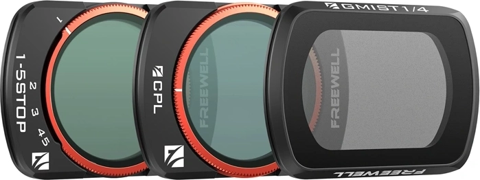 Freewell Xtra Muse filtersæt til DJI Osmo Pocket 3/4