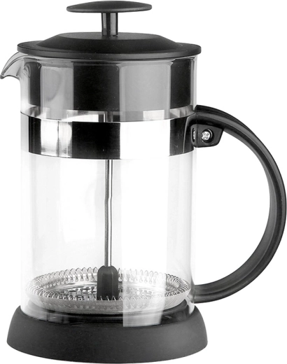 Glas-French press til kaffe og te