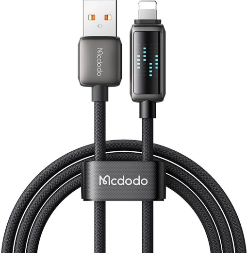USB-A til Lightning-kabel Mcdodo med LED-display 1,2 m