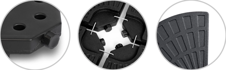 Solid samling takket være metalhager