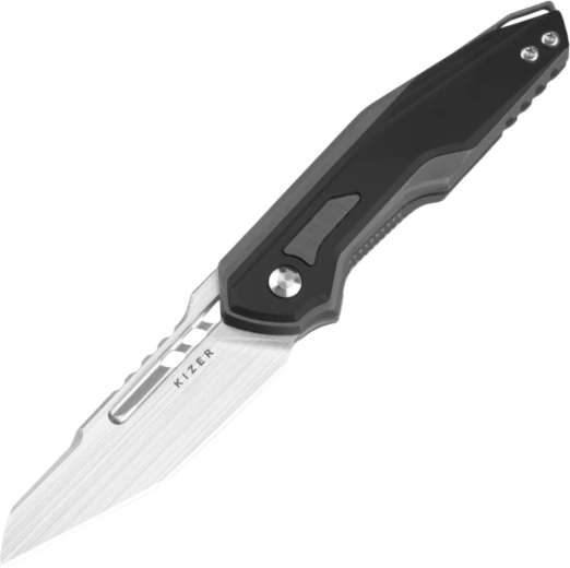 Kizer Zero sammenklappelig lommekniv S45VN, titanium og aluminium - 1 stk.