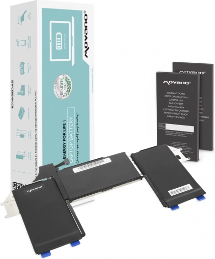 Movano A1965 batteri til Apple MacBook Air 13 (A1932, A2179) 4379 mAh