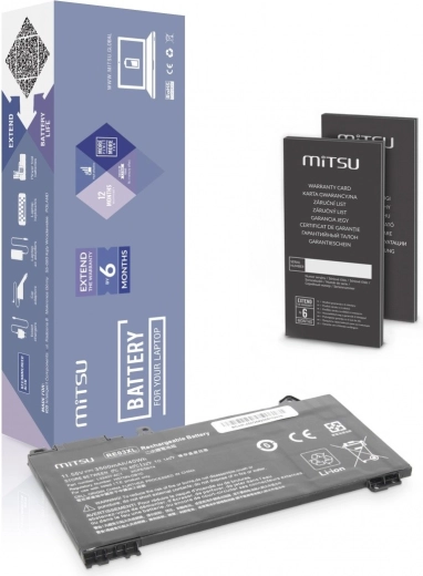 Mitsu-batteri til HP ProBook 430 G6/G7, 450 G6/G7 3500mAh (40Wh) 11,55V
