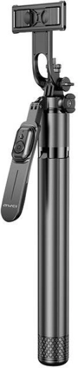 AWEI X56 multifunktionel selfiestang med stativ og Bluetooth-fjernbetjening