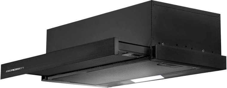 LED-belysning og vaskbare filtre