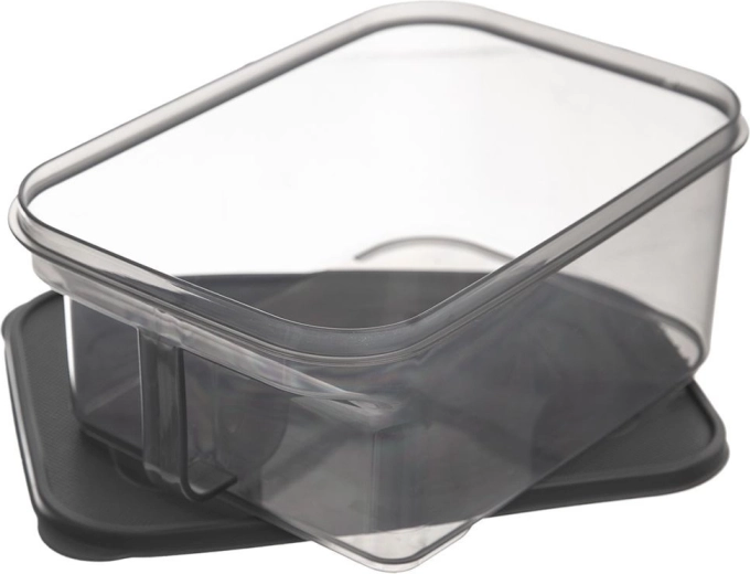 Gennemsigtige sider og elegant gråt design