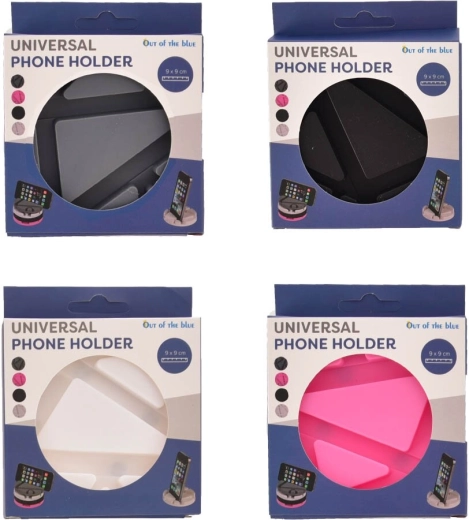 Mobilstander i UH-plast, diameter 9 cm (4 farvevarianter)